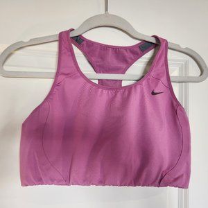 Pink Nike Dri-Fit Sports Bra - Size L